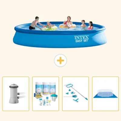 Immagine prodotto di Piscina Easy Set - 457x84 cm - Kit di 5 pezzi - Modello S20948