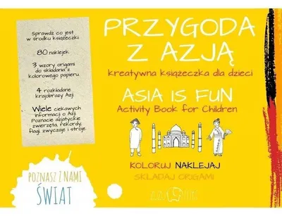 Imagen del producto de Loskot, K: Przygoda z Azja Kreatywna ksiazeczka dla dzieci