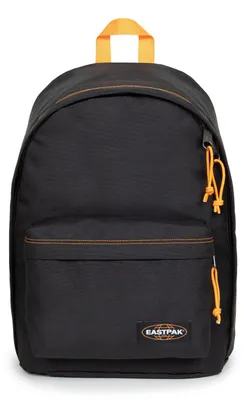 Produktbild von EASTPAK Schulrucksack Rucksack mit Laptopfach Out of Office 27L Kontrast Mango schwarz