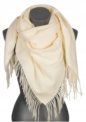 Produktbild von Versoli FGC-29 Damen Baumwollschal mit Fransen Creme