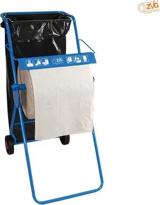Produktbild von Bodenständer für Putztuchrolle mit Abfallsackhalterung