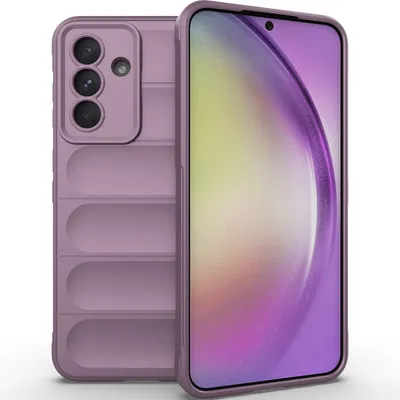 Immagine prodotto di Custodia per Samsung Galaxy A56 / A36 Custodia protettiva in silicone TPU morbido antiurto viola