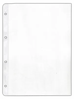 Produktbild von 100x Ersatzfolien (PVC) transparent matt A4