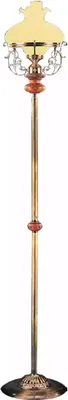 Immagine prodotto di Lampada da terra piantana lampade lampada lampada vetro oro 185 cm