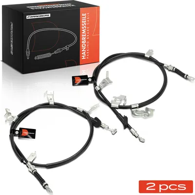 Obrázok produktu pre Frankberg 2x lanko parkovacej brzdy zadnej nápravy na oboch stranách pre Suzuki SX4 notchback EY GY GY RW 1.5L 1.6L 2.0L