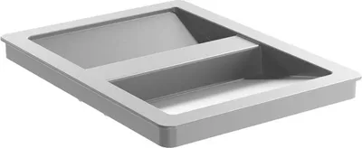 Immagine prodotto di Hailo coperchio 6,5L contenitore interno grigio sistema rifiuti