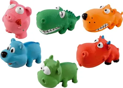 Produktbild von Ferplast Hundespielzeug Pa 5539 Latextiere 1Ud Cs