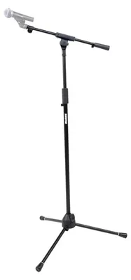 Zdjęcie produktu dla Gator Frameworks SH-TRIPODSTANDTBM, Statyw mikrofonowy prosty, Podstawa na trójnogu, Czarny, Stal, Stal, 104,1 cm