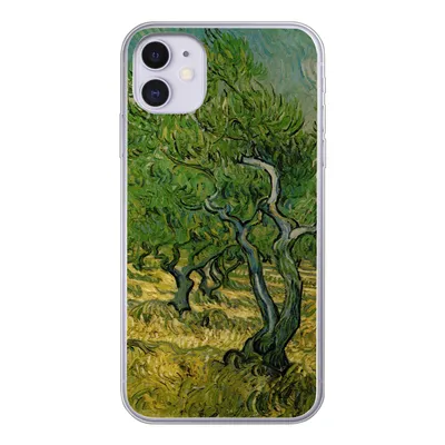 Produktbild von MuchoWow® Handyhülle Schutzhülle Hülle für iPhone 11 Olivenhain - Vincent van Gogh Silikon Softcase Handy Hülle - Handytasche