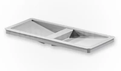 Image de Hailo Couvercle 1125089 pour seau intérieur 12 litres gris clair