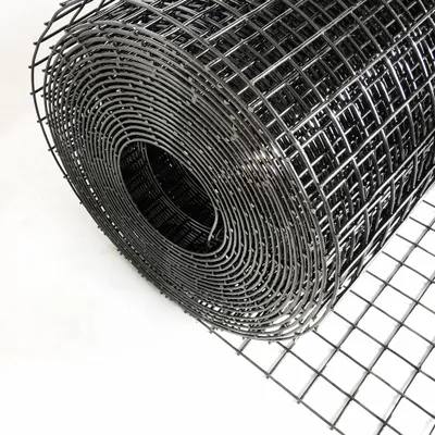 Produktbild von Volierendraht Edelstahl Schwarz 100cm 25m 25x25mm 1,50mm