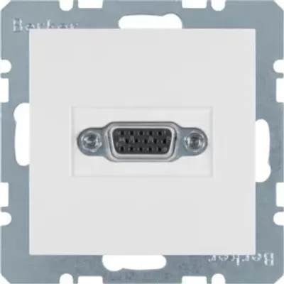 Zdjęcie produktu dla Berker 3315408989, VGA, Biały