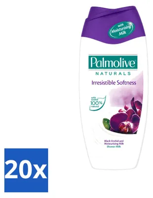 Produktbild von 20 x Palmolive Naturals Douchecrème Orchidee & Melk - 250 ml - Vorteilspackung - 20 Stücke
