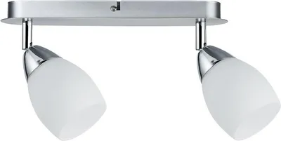 Produktbild von Paulmann Spotlights WolbaLED Balken 2x3W GU10 230V Chrom matt Metall/Glas