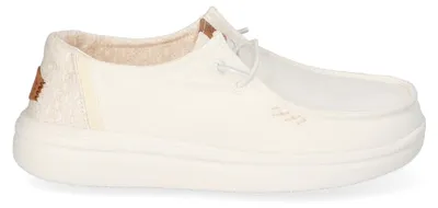 Immagine prodotto di Hey Dude Wendy Rise Chambray Grid, colore bianco