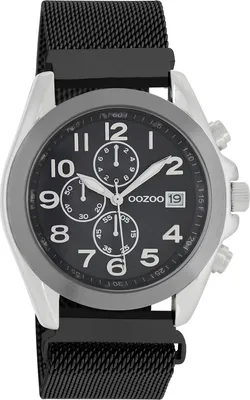Produktbild von Oozoo Armbanduhr schwarz Metall Timepieces Damen Analog-Quarzuhr UOC10733