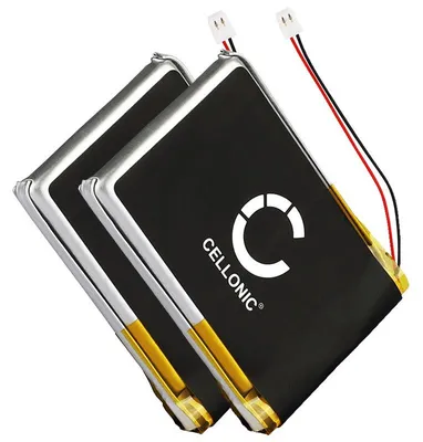 Image de CELLONIC 2x Batterie pour Casque micro Compatible avec Jabra Pro 9470, Pro 9450, Pro 9460, AHB412434PJ - (230mAh, 3.7V)