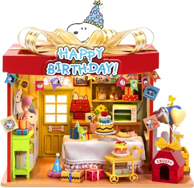 Produktbild von Die Peanuts Puremind Bauset Birthday Party