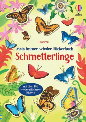 Image de Mein Immer-wieder-Stickerbuch: Schmetterlinge