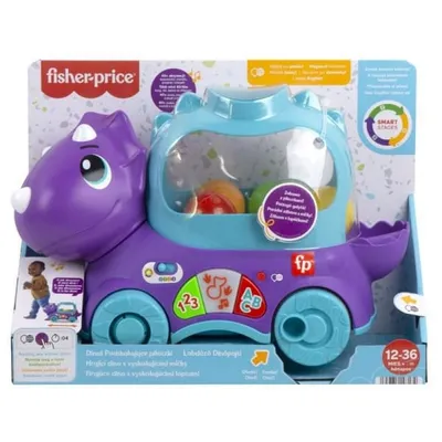Produktbild von Fisher price spielender dino mit knallenden kugeln