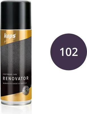 Produktbild von Renovator für Wildleder- und Nubukschuhe - Kaps Renovator - 200 ml - Dunkellila 102#