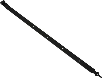 Immagine prodotto di Cerniera per tapparella offset nero 120 cm pizzo rustico - Al pezzo