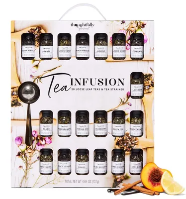 Image de Coffret cadeau "Tee" : 24 mélanges de thés avec infuseur, idéal pour les amateurs de thé