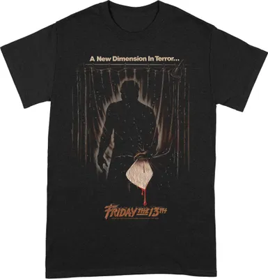 Produktbild von Friday The 13th - T-Shirt für Herren/Damen Uni BI170 (M) (Schwarz)