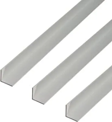 Immagine prodotto di Alberts 498412 Profilo angolare, alluminio, naturale, 1000 x 35 x 35 mm, set da 3