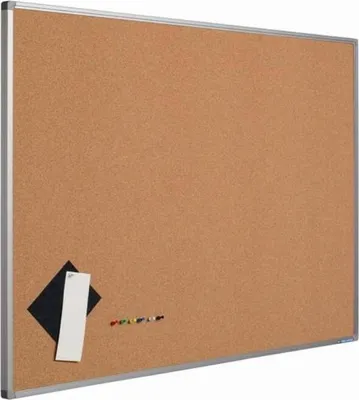 Produktbild von Pintafel Presskork, 45 x 60 cm, Profil 8 mm