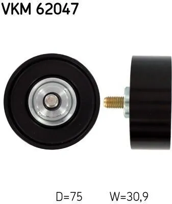 Produktbild von SKF VKM 62047 Umlenkrolle Keilrippenriemen für NISSAN 350 Z (Z33) für INFINITI Q50 Limousine