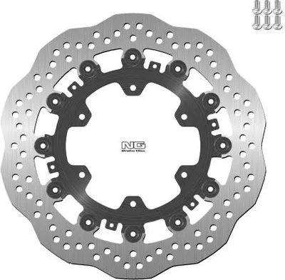 Obrázok produktu pre Ng Brake Front Taricks Bmw K1100Lt/Rs '89-00, R1100Gs/R '93-94, R1100R/Rt/Rs '92-01 (305X118X5Mm) (6X9.0Mm) Wave Floating