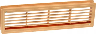 Produktbild von Ventilationsgitter Lüftungsgitter FEINZ WC - Beigefarben - für Badezimmer - Luftzirkulation - elegant und funktional