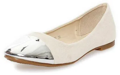 Produktbild von Ballerinas Damen Schuhe Sommerschuhe; Beige/39