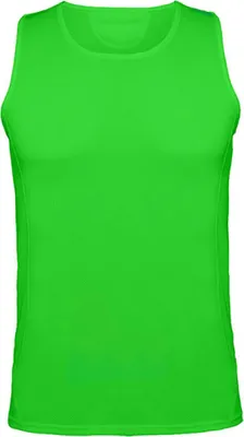 Produktbild von Roly PD0350 | Herren Shirt André Tank Top - Farbe: Lime Green 225 - Größe: S