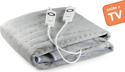 Image de Domo Couverture chauffante 160x140cm gris DO642ED (DO642ED)