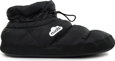 Produktbild von NUVOLA. Hausschuhe Herren Damen rutschfester Sohle warm gepolstert bequem schwarz 44/45 EU - UNBHG