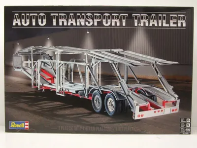 Image de Kit de modèle réduit de remorque de transport de voitures 1:25, 59,4cm, 159 pièces
