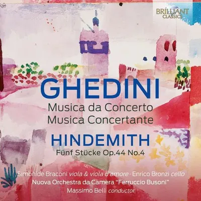 Productafbeelding van Ghedini-Hindemith: Concertmuziek
