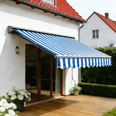 Image de Tissu polyester de remplacement pour auvents rétractables, de 200 à 700 cm