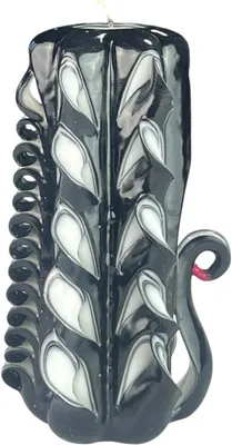 Productafbeelding van Geurloze decoratieve kaars 120 x 220 mm, 126 uur lang brandende cilindrische kaars, rookvrije katoenen lont, ideale woondecoratie en veelzijdig cadeau