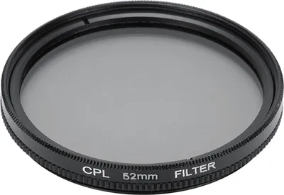 Produktbild von CPL-Filter, Zirkularpolarisator, ultradünn, mehrfach beschichtetes optisches Glas, polarisierend, für Kameraobjektive mit Aufbewahrungstasche, 52 mm
