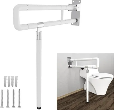 Produktbild von Jopassy Stützgriff Toilette Aufstehhilfe Haltegriff Klappgriff Handgriff Klappbar Sicherheitsgriff Badezimmer Edelstahl