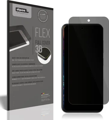 Produktbild von Full Cover Privacy Blickschutzfolie für ZTE Axon 70 Folie Anti-Shock