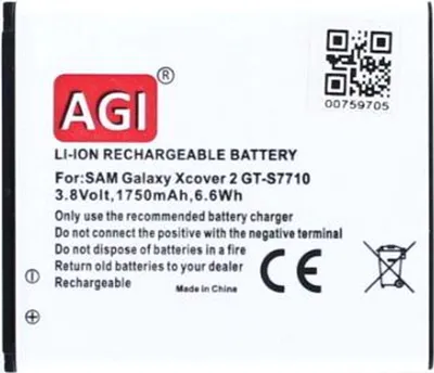 Produktbild von Akku für Samsung Galaxy XCover 2 Li-Ion 3,7 Volt 1700 mAh schwarz.