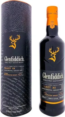 Produktbild von Glenfiddich Project XX + Box 700ml 47% Vol.