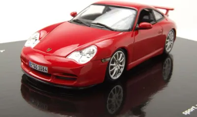 Produktbild von Minichamps 400062027 Porsche 911 (996.2) GT3 2003 rot 1:43