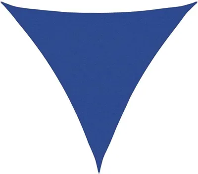 Produktbild von Sonnensegel 160 g/m² Dreieckig Blau 6x6x6 m HDPE