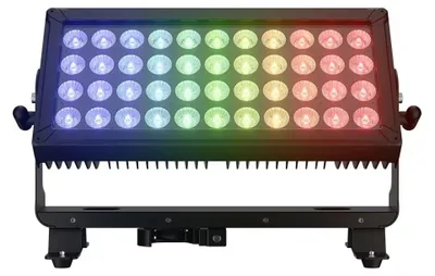 Zdjęcie produktu dla Reflektor LED, technologia RGBW, sterowanie DMX, AquaFlood 44x10W, wtyczka UE