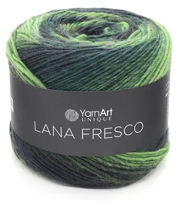 Produktbild von YarnArt Lana Fresco 8104 100% Wolle Farbverlauf-Garn 100g/380m weich & warm